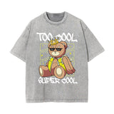 Teddy Bear Urban Graphic Tee-INNBLAC Fashion Apparel