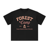 Forest Camp Graphic Tee-INNBLAC Fashion Apparel