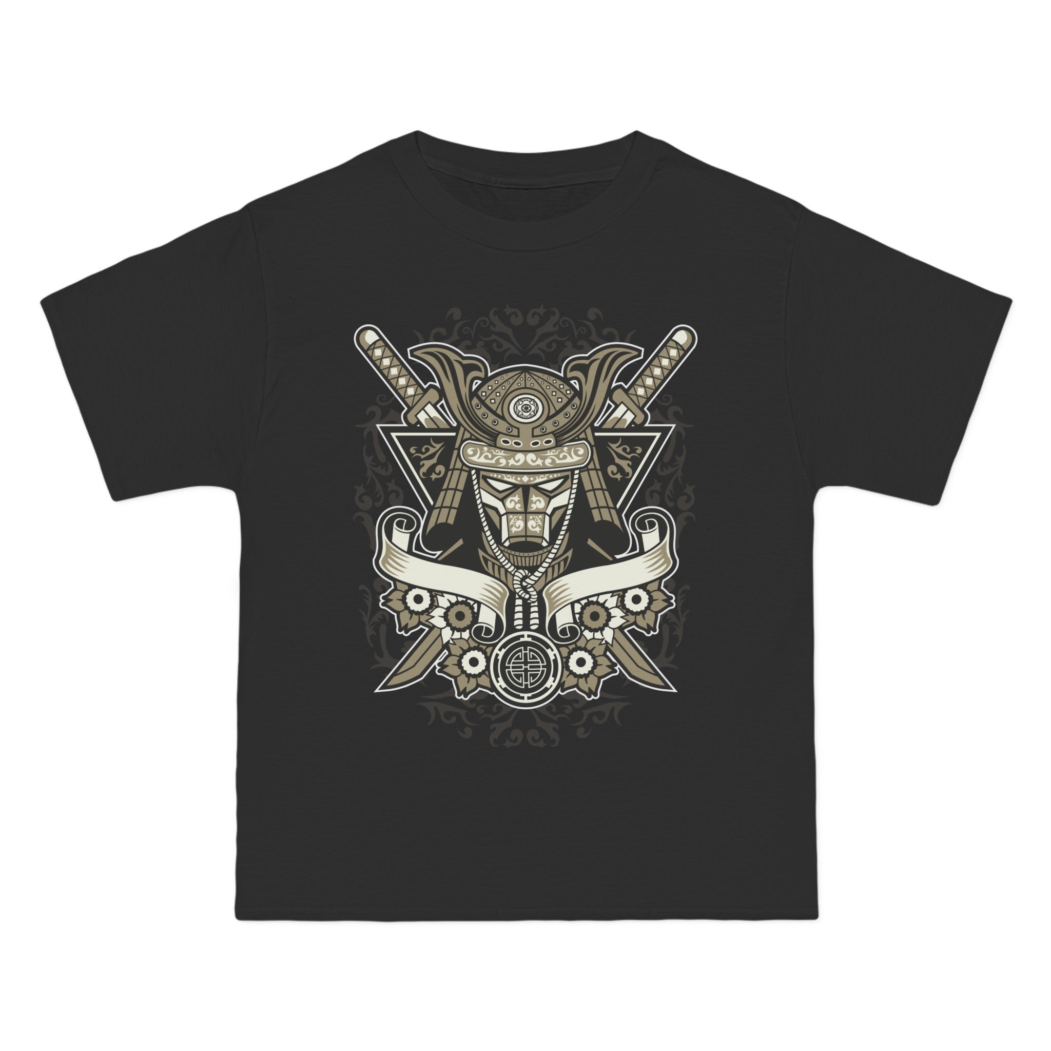 Samurai Retro Graphic T Shirt-INNBLAC Fashion Apparel