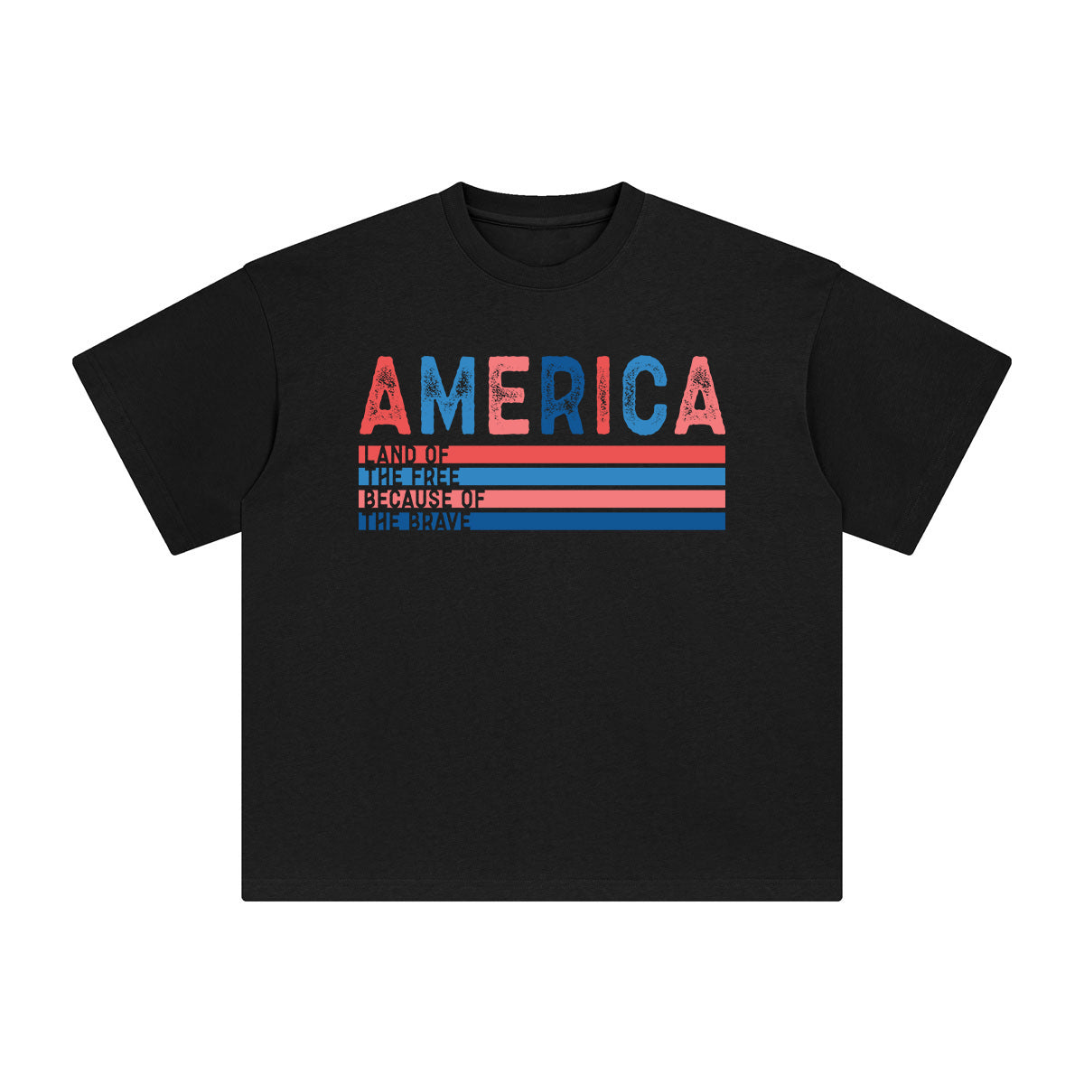 America Graphic Tee-INNBLAC Fashion Apparel