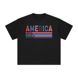 America Graphic Tee-INNBLAC Fashion Apparel