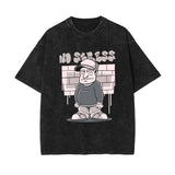 No Stress Street Culture Graphic Tee-INNBLAC Fashion Apparel