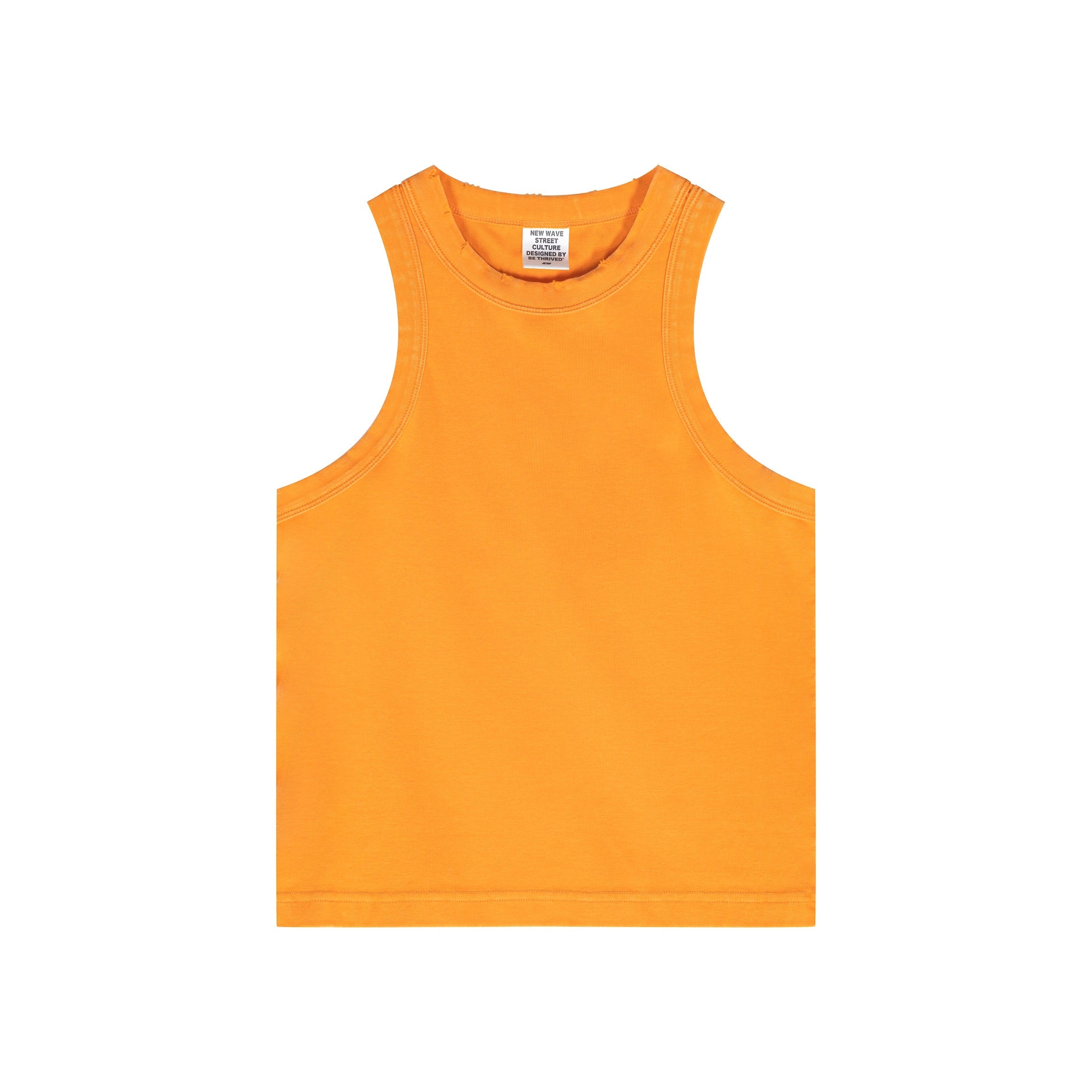 Retro Washed Crop Tank-INNBLAC Fashion Apparel