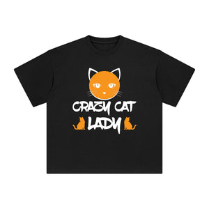 Crazy Cat Lady Graphic Tee-INNBLAC Fashion Apparel