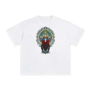 Gorgeous Peking Opera Masks Graphic Tee-INNBLAC Fashion Apparel