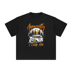 Apparentlyl Camp Now Graphic Tee-INNBLAC Fashion Apparel