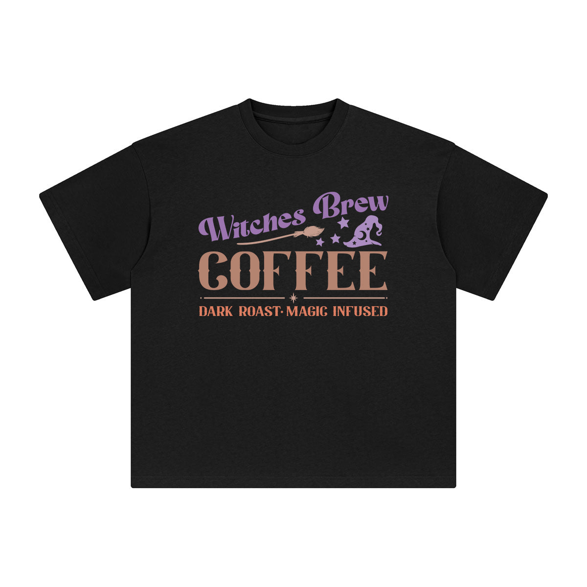 Witchess Coffee Graphic Tee-INNBLAC Fashion Apparel