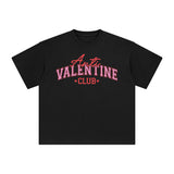 Anti Valentine Club Graphic Tee-INNBLAC Fashion Apparel