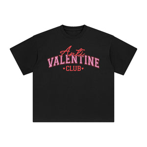 Anti Valentine Club Graphic Tee-INNBLAC Fashion Apparel