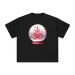 Valentine Snow Globe Graphic Tee-INNBLAC Fashion Apparel