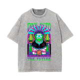 Dive Into The Future Graphic Tee-INNBLAC Fashion Apparel