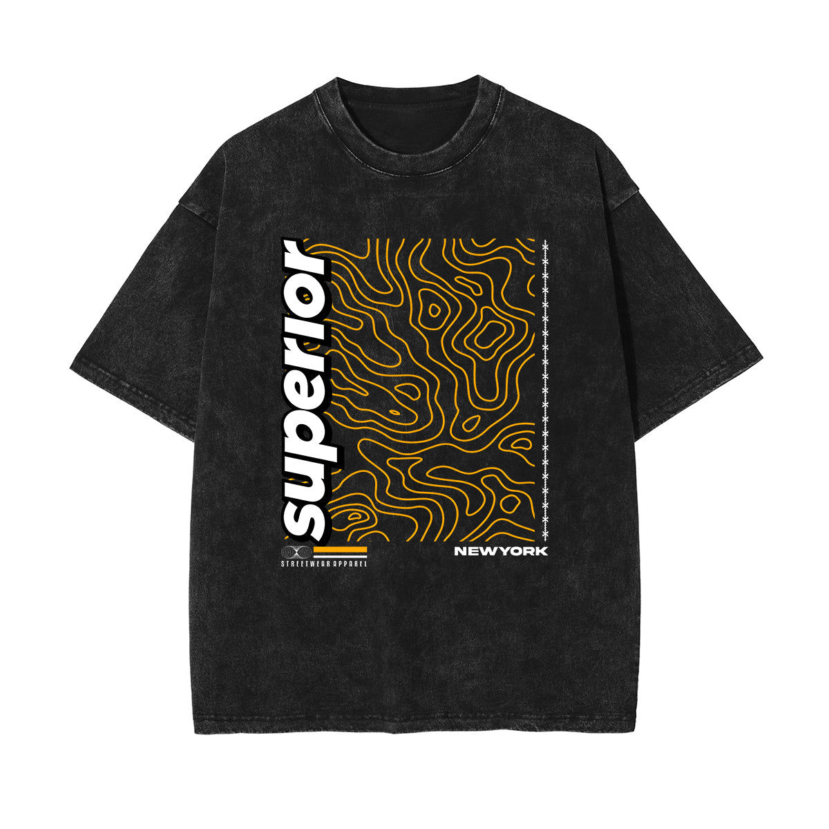 Superior Typography Urban Graphic Tee-INNBLAC Fashion Apparel