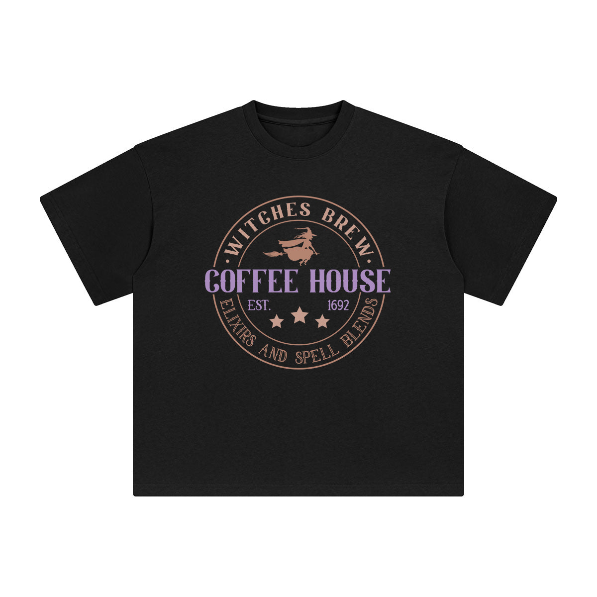 Witch Coffee House Graphic Tee-INNBLAC Fashion Apparel