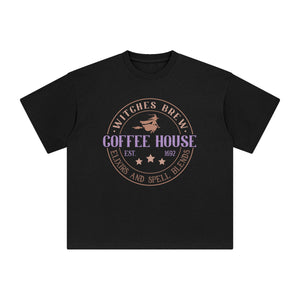 Witch Coffee House Graphic Tee-INNBLAC Fashion Apparel