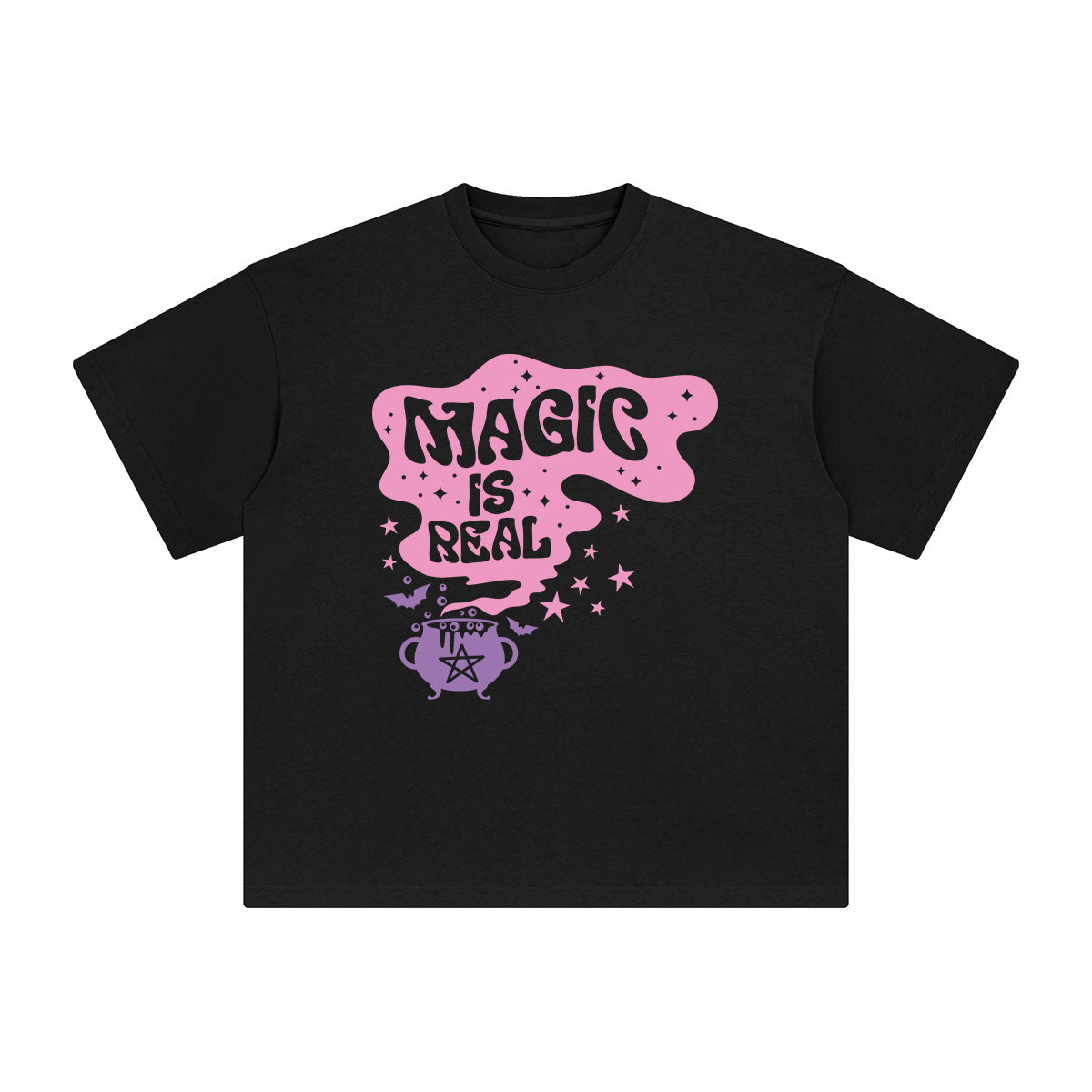 Magic Is Real Graphic Tee-INNBLAC Fashion Apparel