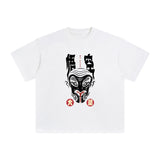 Chinese Characters The Monkey King Graphic Tee-INNBLAC Fashion Apparel