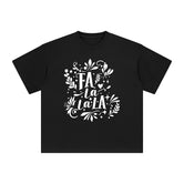 Fa La La La Graphic Tee-INNBLAC Fashion Apparel