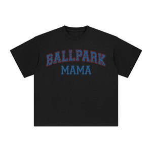 Ballpark Mama Graphic Tee-INNBLAC Fashion Apparel