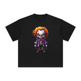 Halloween Clown Boy Graphic Tee-INNBLAC Fashion Apparel