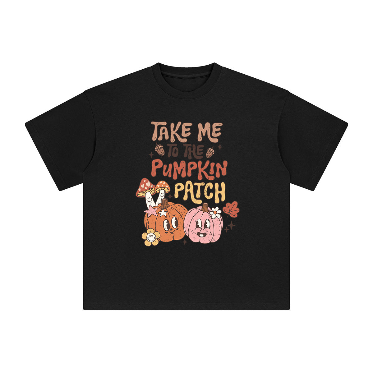 Take Me To The Pumpkin Patch Graphic Tee-INNBLAC Fashion Apparel