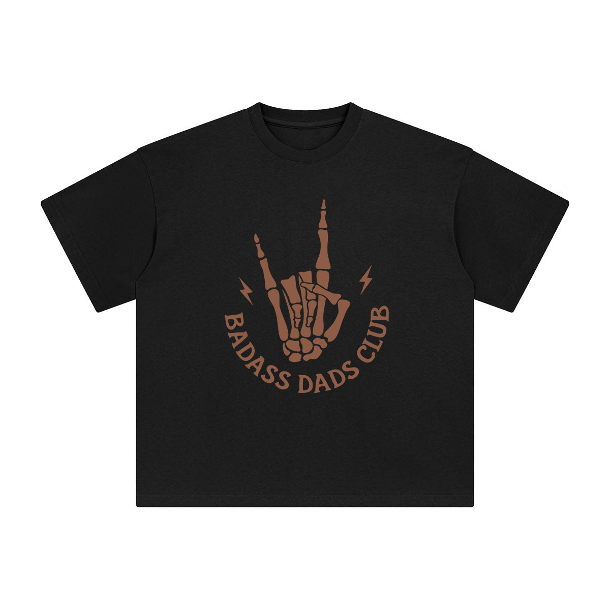 Badass Dads Club Graphic Tee-INNBLAC Fashion Apparel