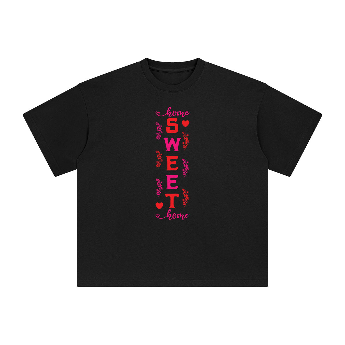 Home Sweet Home Aesthetic Graphic Tee-INNBLAC Fashion Apparel