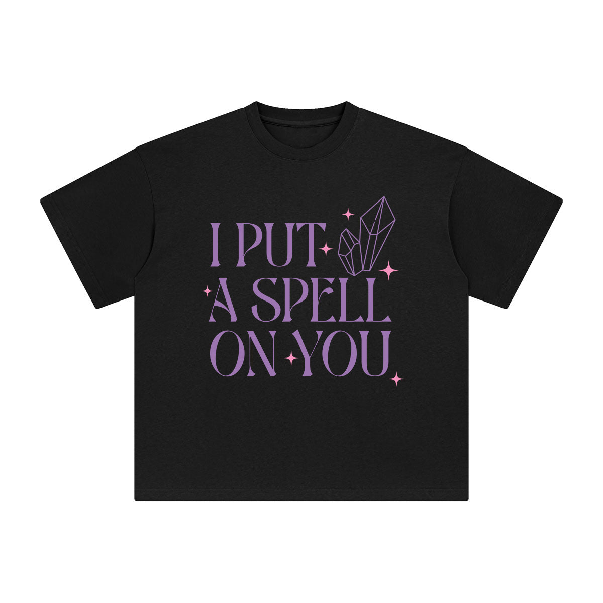 Halloween Witch Quote Graphic Tee-INNBLAC Fashion Apparel