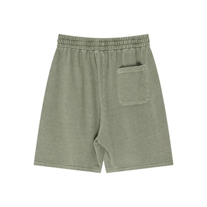 Washed Loose Fit Short Pants-INNBLAC Fashion Apparel