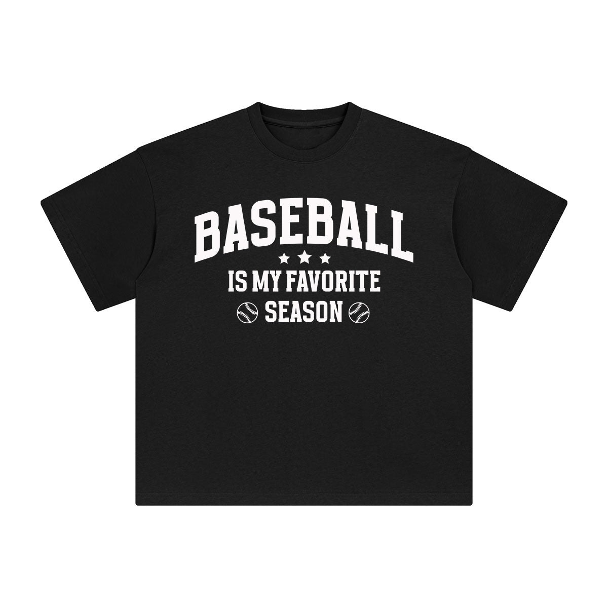 Baseball Is My Favorite Season Graphic Tee-INNBLAC Fashion Apparel