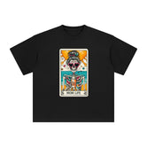 Skeleton Mom Life Graphic Tee-INNBLAC Fashion Apparel