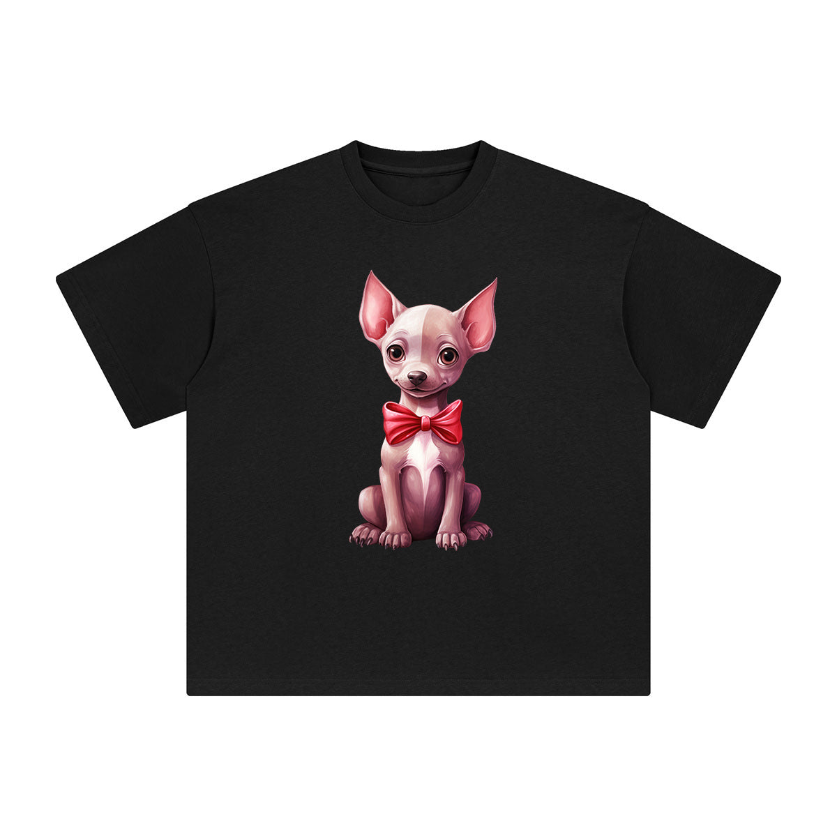 American Hairless Terrier Graphic Tee-INNBLAC Fashion Apparel