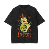 Liberate Street Punk Graphic Tee-INNBLAC Fashion Apparel