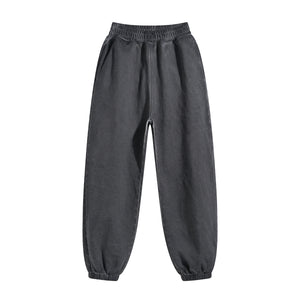 Men's Vintage Washed Sweatpants-INNBLAC Fashion Apparel