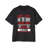 Dog Quote Graphic Tee-INNBLAC Fashion Apparel