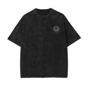 Command Streetwear Stone Wash Graphic Tee-INNBLAC Fashion Apparel