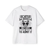 Cat Quote Graphic Tee-INNBLAC Fashion Apparel