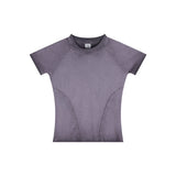 Frayed Edge Gradient Tee-INNBLAC Fashion Apparel