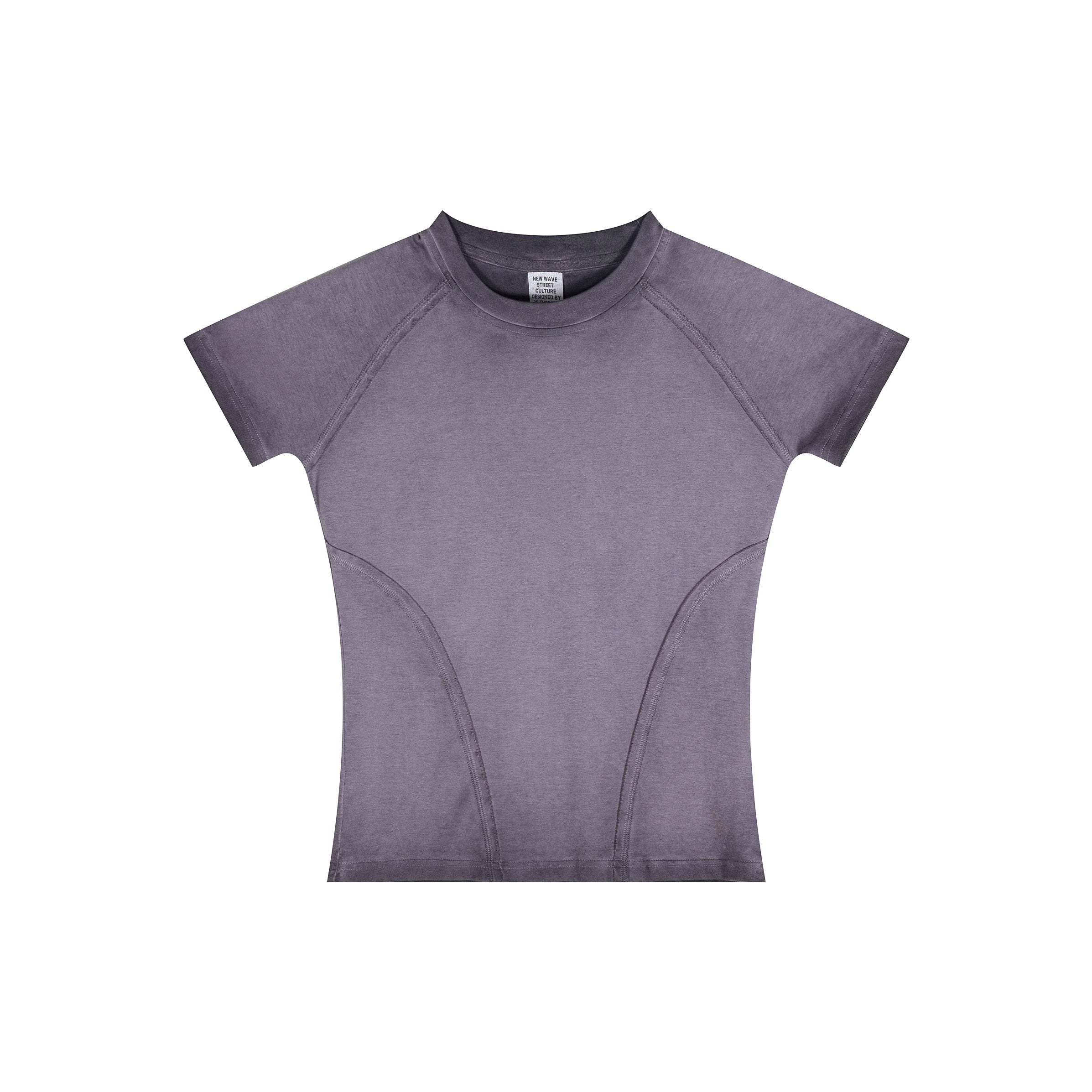 Frayed Edge Gradient Tee-INNBLAC Fashion Apparel