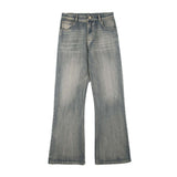 Vintage Whiskers Bootcut Jeans-INNBLAC Fashion Apparel