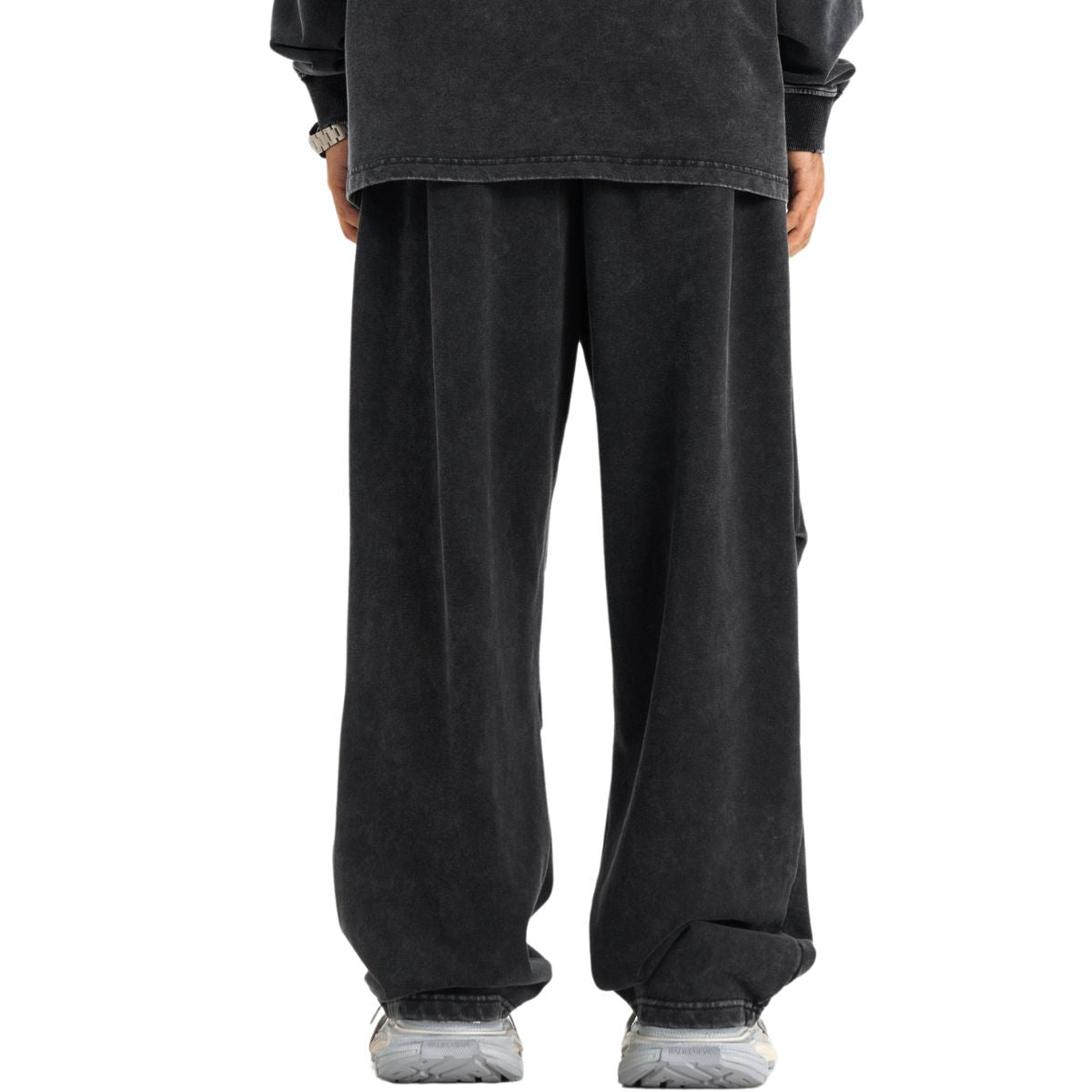 Drawstring Waist Relaxed Sweatpants-INNBLAC Fashion Apparel