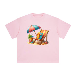 Beach Vacation Comic Graphic Tee-INNBLAC Fashion Apparel