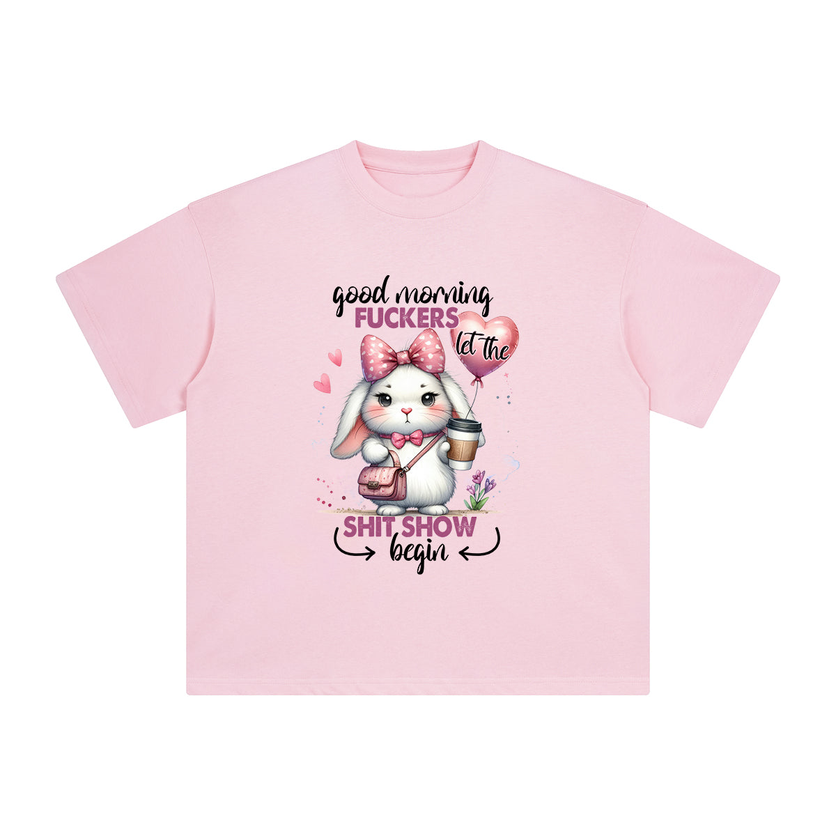 Beautiful Rabbit Graphic Tee-INNBLAC Fashion Apparel