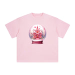 Valentine Snow Globe Graphic Tee-INNBLAC Fashion Apparel