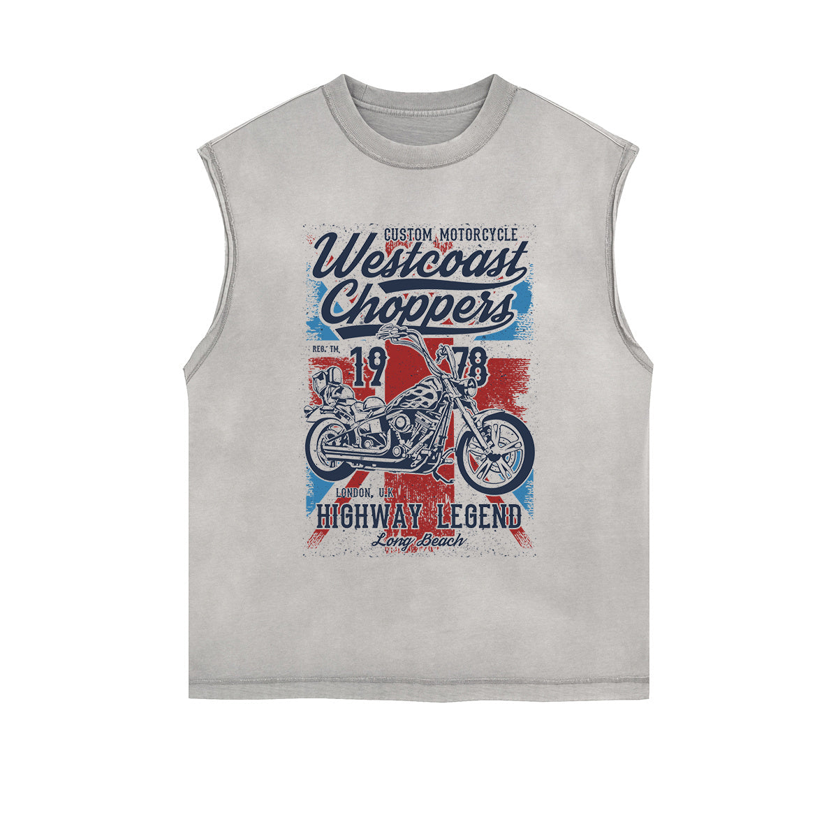 Westcoast Choppers Retro Graphic Tee-INNBLAC Fashion Apparel