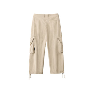 Men's Solid Color Parachute Pants-INNBLAC Fashion Apparel