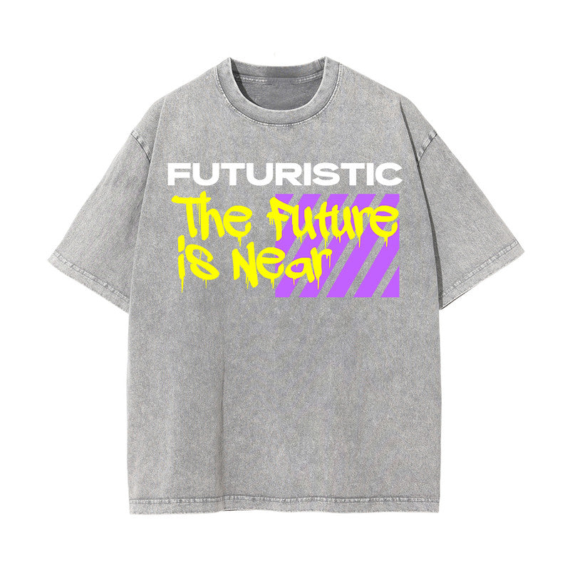 Futuristic Urban Graphic Tee-INNBLAC Fashion Apparel