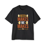 Beer Quote Graphic T Shirt-INNBLAC Fashion Apparel