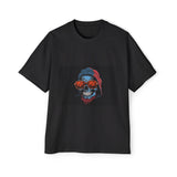 HipHop Skull Streetwear Graphic Tee-INNBLAC Fashion Apparel