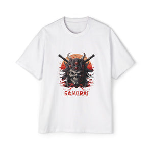 Skull Samurai Graphic Tee-INNBLAC Fashion Apparel