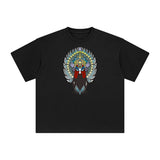 Gorgeous Peking Opera Masks Graphic Tee-INNBLAC Fashion Apparel